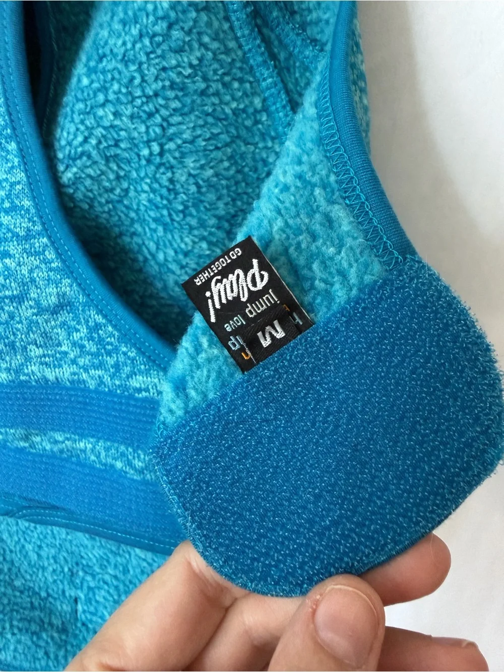 Outdoor Dog Hiking Fleece Vest Kurgo Teal Blue